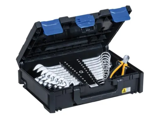 Assortimentskoffer,HxBxD 118x396x296mm,ABS,koffer zwart