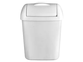 Afvalbak Euro QuartzLine Hygienebak 8 liter wit 441408 - 1
