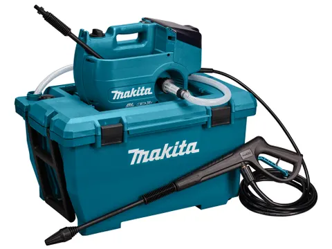 Makita LXT 2x18 V Hogedrukreiniger 80bar excl. accu's en lader
