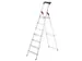 staande trap,eenzijdig,7trede(n),Stand H 1,5m,balk L 2,32m