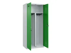 PBM-locker,HxBxD 1850x800x500mm,2vak,vak B 400mm,draaigrendel