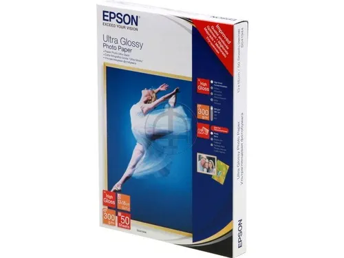 C13S041944 Epson Fotopapier 13x18cm Ultra 300 Gram High Glossy