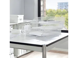 Brievenbak Leitz 5226 A4 Plastic Transparant Glashelder - 2