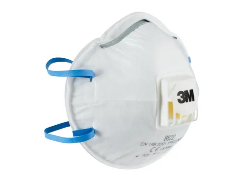 Stofmasker 3M voor schuren 8822 FFP2 met ventiel 5 stuks