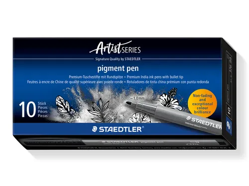 Fijnschrijver Staedtler PigmentArts Intens zwart
