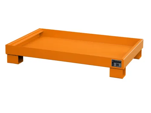 Opvangbak Staalplaat Hxbxd 205X1300X800Mm Opvangvol. 84L Open Ral2000
