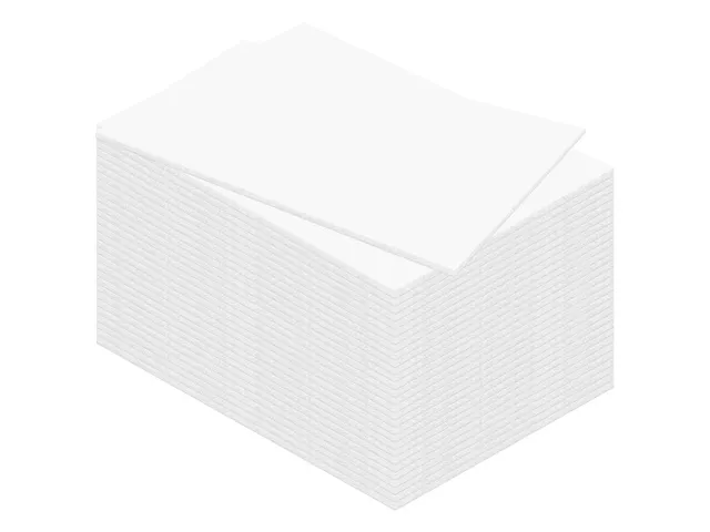 Panneau Mousse Kangaro A4 3mm Double face Blanc 30 pièces