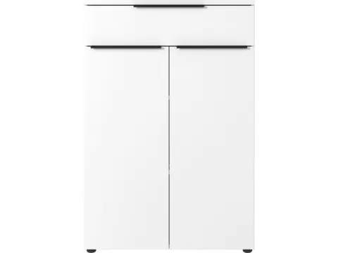 dossierkast,HxBxD 120x810x400mm,2xhouten vloer,2ordnerhoogte,romp wit