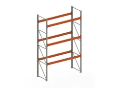 palletstelling,grondveld,HxBxD 4400x2870x1100mm,vakl. 3000kg