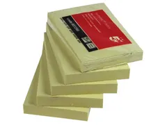 5 Star Memoblaadjes 51x76 Geel