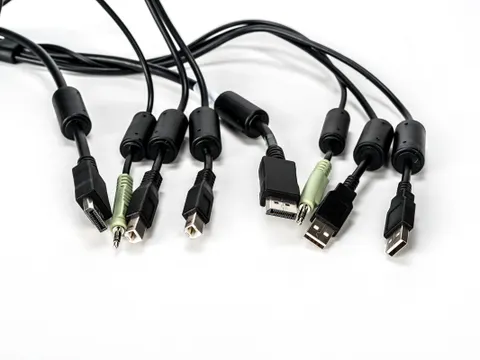 Vertiv Avocent CBL0104, 1,8 m, USB, USB, DisplayPort, USB, 1-DP, 2-USB