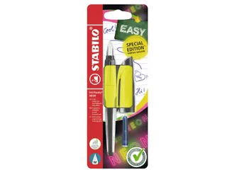 Vulpen STABILO Easybuddy M neon geel blister à 1 stuk - 1