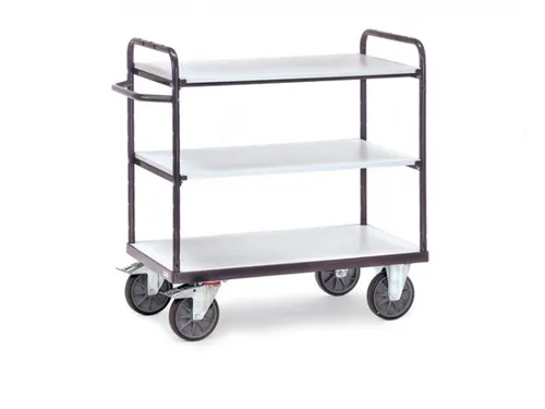 Esd-etagewagens 9101 3 Etages 600kg 1000x600mm