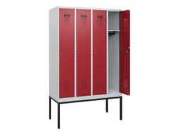 schoollocker,HxBxD 1950x1200x500mm,4vak,vak B 300mm,cil.-slot