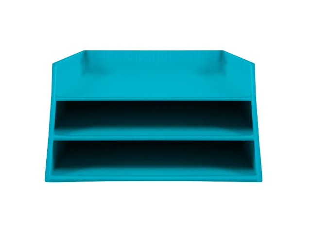 Kartonnen postmand met 3 niveaus