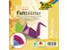 Vouwblaadjes Folia 80gr 15x15cm 50 vel 2-zijdig 10 duo kleuren