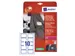 Naambadge etiket Avery L4787 80x50mm Blauw kader Laserprinter 200stuks