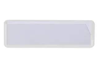 etikethouder,HxL 31x100mm,achterzijde zelfklevend,wit - 1
