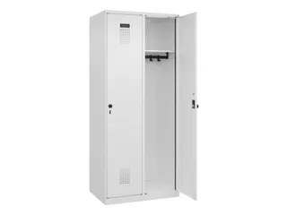 locker,HxBxD 1850x800x500mm,2vak,vak B 400mm,draaigrendel - 2