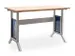 montagetafel,HxBxD 735-1100x1500x750mm,blad multiplex,RAL7035/RAL5013