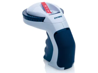 Lettertang Dymo Omega embossing blauw - 2