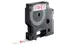 Labeltape Dymo LabelManager D1 polyester 12mm rood op wit