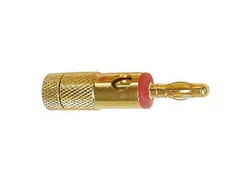 Bananaalspangers 4mm Goud - Rood