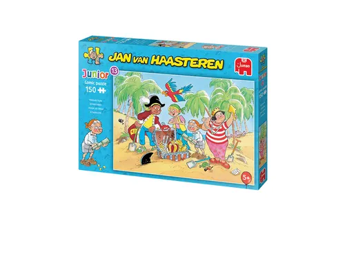 Puzzel Jan van Haasteren Junior 13 Treasure Hunt 150 stukjes