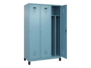 locker voor scheiding van kleding,HxBxD 1950x1200x500mm,3vak - 1
