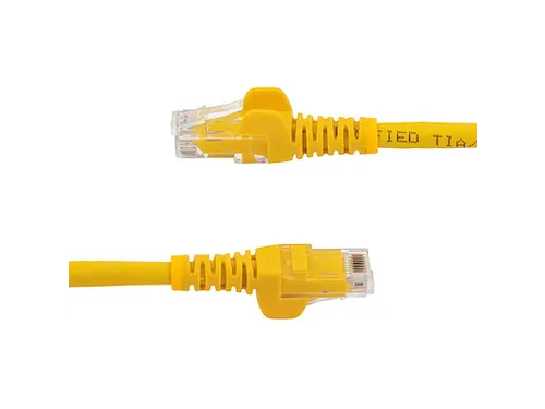0,5m gigabit snagless RJ45 UTP Cat6 patchkabel geel
