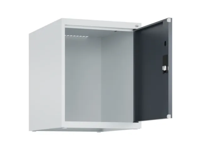 opzetkast,v. locker,1vak.,vak B 400mm,HxBxD 500x400x500mm,vleugeldeur