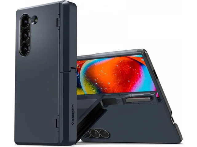 Spigen Case ACS08287 Galaxy Fold 6 Tough Armor Pro P Metal Slate