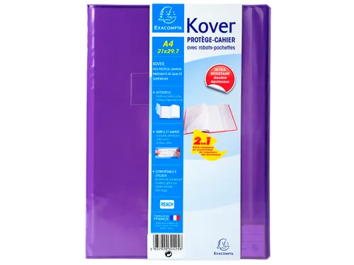 Schriftomslagen Kover transparant 21x29,7cm