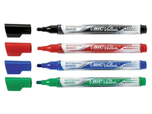 Whiteboardmarker Bic Velleda liquid rond medium groen