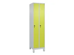 locker,HxBxD 1950x500x500mm,2vak,vak B 250mm,draaigrendel,voeten