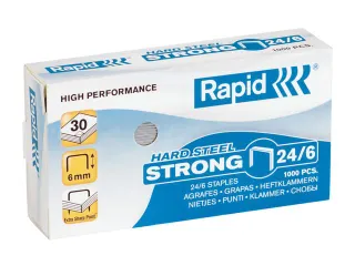 Nieten Rapid 24/6 staal strong 1000 stuks - 2