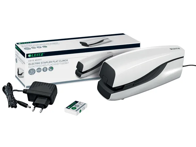Agrafeuse électrique Leitz NeXXt 5533 blanc 20 feuilles