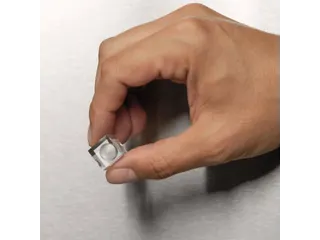 Neodymium kubusmagneet acryl 15x15x15mm 1,5 kg 4 stuks - 3