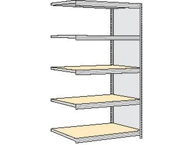 magazijnstelling,aanbouwveld,HxBxD 2000x1285x626mm,vakl. 250kg