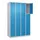lockerkast,HxBxD 1850x1200x500mm,4x3vakken,vak B 300mm,cil.-slot