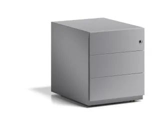 Mobiel Ladenblok 495X420X565Mm 3Laden Cilinderslot Zilver - 3