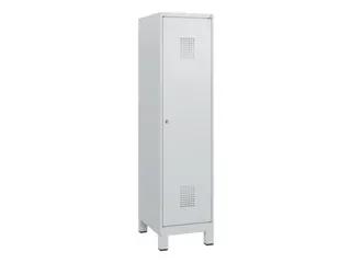 schoollocker,HxBxD 1630x400x500mm,1vak,vak B 400mm,cil.-slot,voeten - 2
