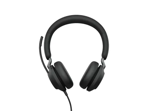 Jabra Evolve2 40 SE Headset USB Type-C / USB Type-A Zwart