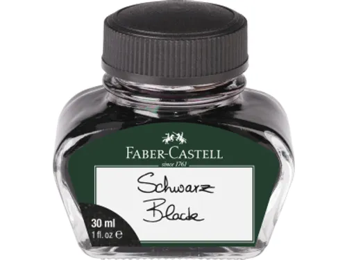 vulpeninkt Faber-Castell zwart flacon 30 ml