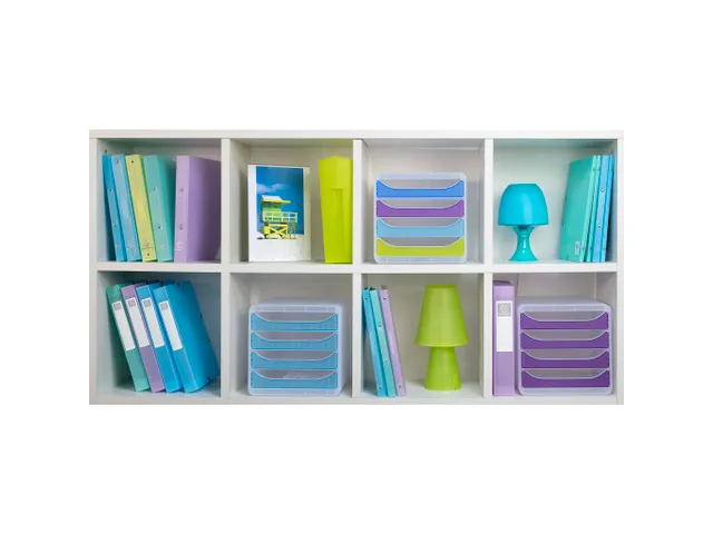 Ladebnox A4+ BIG-BOX Chromaline t ransparant turkoois