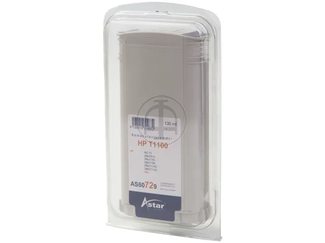 AS60729 ASTAR HP 72 DNJ Inkt grijs rebuilt Blister 130ml
