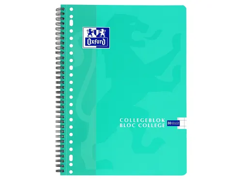 Collegeblok Oxford School Scribzee A4 23-Gaats Ruit 10Mm 80Vel Assorti
