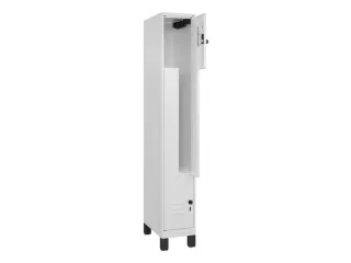 Z-garderobekast,HxBxD 1950x300x500mm,vak B 150/300mm,draaigrendel - 2