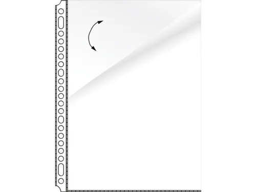 Showtas Kangaro A4 23-Gaats Pp 0.18mm Glad 2 Zijden Open