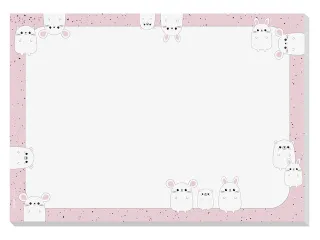 Bureauonderlegger Sigel Kawaii Friends A3 30 vel 80gr - 1